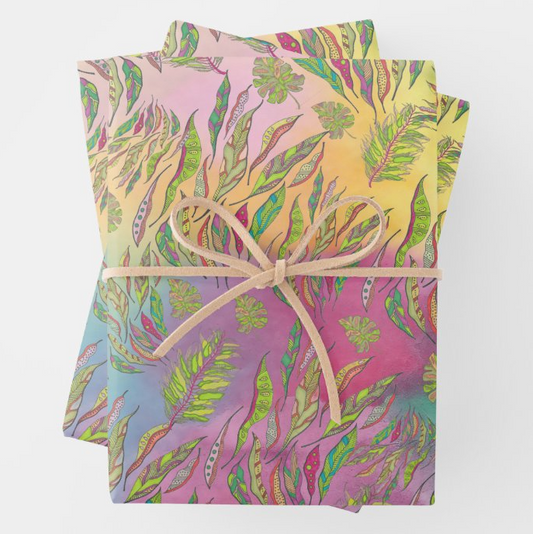 Holi Grass Gift Wrap
